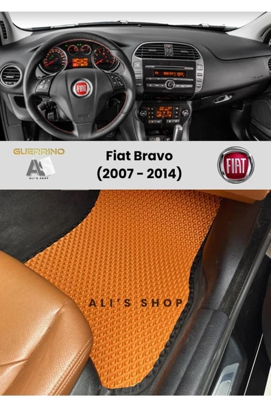 Guerrino Fiat-bravo Için 2007-2014 Arası Araca Özel Yeni Nesil Eva Mat Oto Paspas Havuzlu Eva Araba Paspası ürün görseli 1