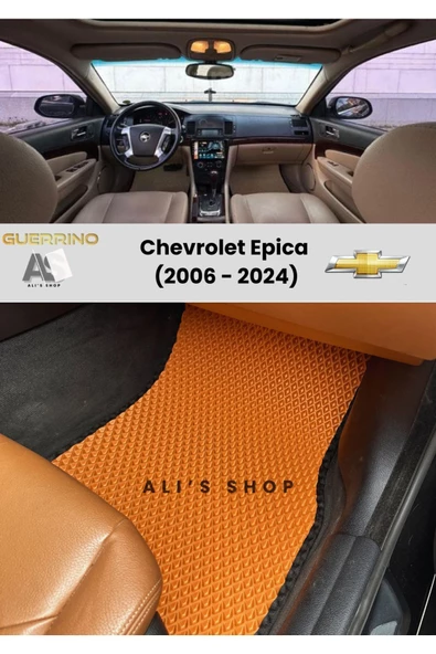 Guerrino CHEVROLET-EPİCA İÇİN 2006-2024 ARASI ARACA ÖZEL YENİ NESİL EVA MAT OTO PASPAS HAVUZLU ARABA PASPASI ürün görseli 1