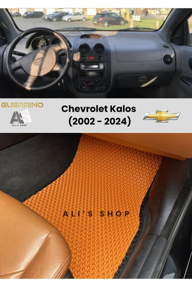Guerrino CHEVROLET-KALOS İÇİN 2002-2024 ARASI ARACA ÖZEL YENİ NESİL EVA MAT OTO PASPAS HAVUZLU ARABA PASPASI ürün görseli 1