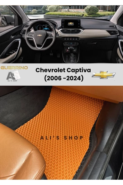 Guerrino CHEVROLET-CAPTİVA İÇİN 2006-2024 ARASI ARACA ÖZEL YENİ NESİL EVA MAT OTO PASPAS HAVUZLU EVA PASPAS ürün görseli 1