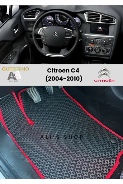 Guerrino Citroen-c4 Için 2004-2010 Arası Araca Özel Yeni Nesil Eva Mat Oto Paspas Havuzlu Eva Araba Paspası ürün görseli 1