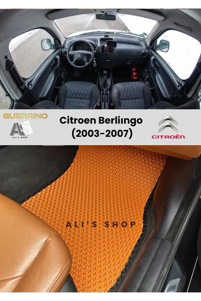 Guerrino Citroen-berlingo Için 2003-2007 Arası Araca Özel Yeni Nesil Eva Mat Oto Paspas Havuzlu Araba Paspas ürün görseli 1