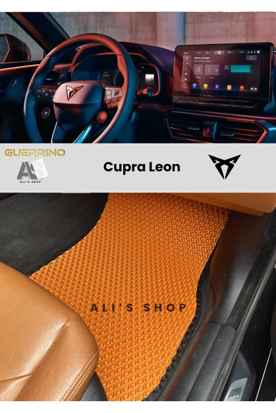Guerrino CUPRA-LEON İÇİN ARACA ÖZEL YENİ NESİL EVA MAT OTO PASPAS HAVUZLU EVA MAT PASPAS ARABA PASPASI ürün görseli 1