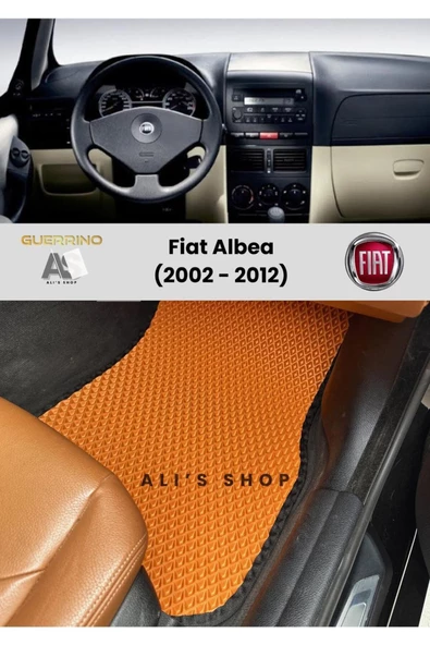 Guerrino Fiat-albea Için 2002-2012 Arası Araca Özel Yeni Nesil Eva Mat Oto Paspas Havuzlu Eva Araba Paspası ürün görseli 1