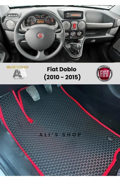 Guerrino Fiat-doblo Için 2010-2015 Arası Araca Özel Yeni Nesil Eva Mat Oto Paspas Havuzlu Eva Araba Paspası ürün görseli 1
