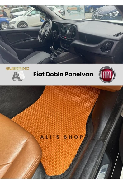 Guerrino Fiat-doblo Panelvan Için Araca Özel Yeni Nesil Eva Mat Oto Paspas Havuzlu Paspas Araba Paspası ürün görseli 1