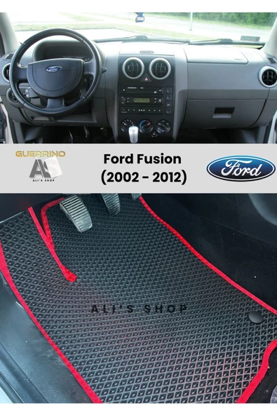 Guerrino Ford Fusion 2002-2012 Arası Araca Özel Yeni Nesil Eva Mat Oto Paspas Havuzlu Eva Araba Paspası ürün görseli 1
