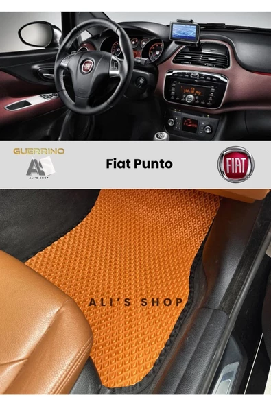 Guerrino Fiat-punto Için Aracınıza Özel Yeni Nesil Eva Mat Oto Paspas Havuzlu Eva Mat Paspas Araba Paspası ürün görseli 1