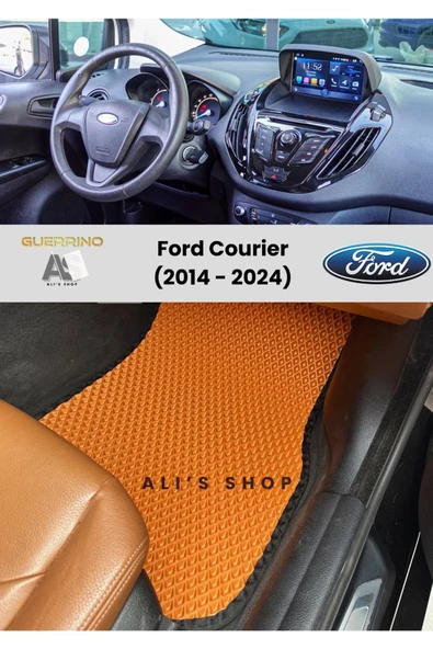 Guerrino Ford Courier 2014-2024 Arası Araca Özel Yeni Nesil Eva Mat Oto Paspas Havuzlu Eva Araba Paspası ürün görseli 1