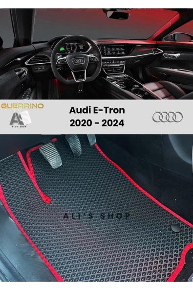 Guerrino AUDİ-E-TRON 2020-2024  ARASI ARACA ÖZEL YENİ NESİL EVA MAT OTO PASPAS HAVUZLU ARABA PASPASI ürün görseli 1