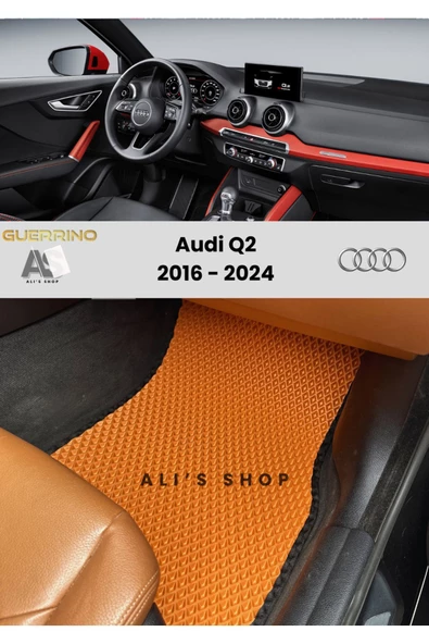 Guerrino Audi-q2 2016-2024 Arası Araca Özel Yeni Nesil Eva Mat Oto Paspas Havuzlu Araba Paspası ürün görseli 1
