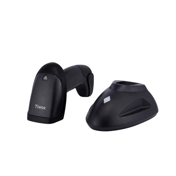 Tiwox VSW-222 2D USB Kablosuz Wıfi +Batarya+Cradle Barkod Okuyucu ürün görseli 1