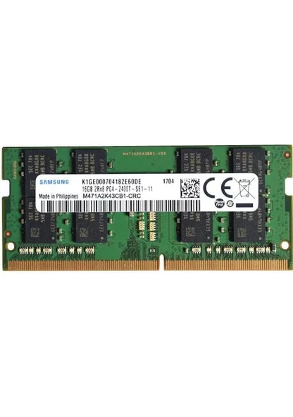 Samsung M471a2k43cb1-Crc 16 Gb Ddr4 2400 Mhz Cl17 Notebook Ram ürün görseli 1