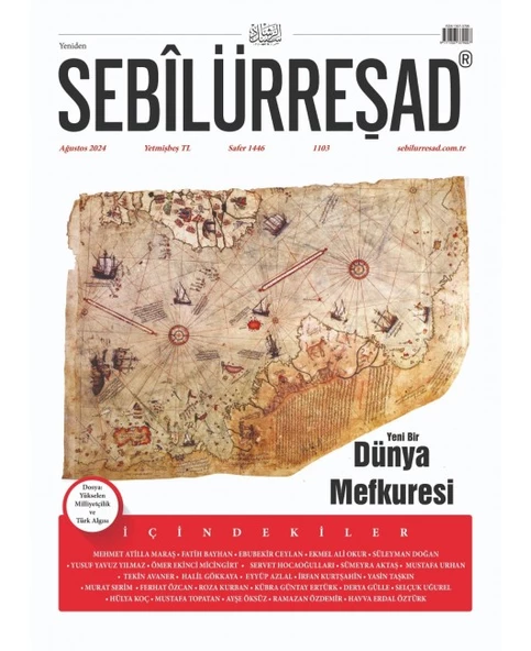Sebilürreşad Dergi 1103.Sayı Ağustos 2024 ürün görseli 1