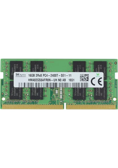 SK Hynix HMA82GS6AFR8N-UH 16 GB PC4-19200 DDR4 2400 MHz CL17 Laptop Ram ürün görseli 1