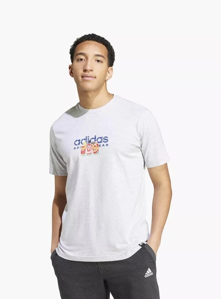adidas Men's Codes Linear Graphic T-Shirt | OE ürün görseli 1