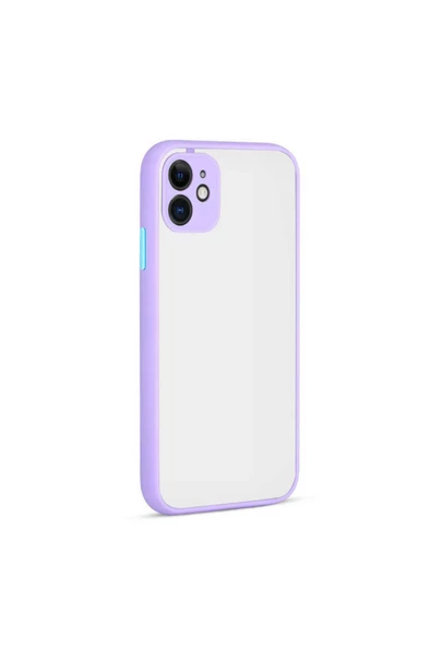 iPhone 11 Uyumlu Zore Hux Kılıf-Lila ürün görseli 1