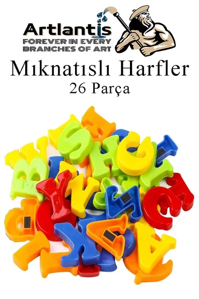 Mıknatıslı Sayılar 26 Parça 1 Paket Bubu Manyetik Sayılar Okul Öncesi Eğitim Harfleri Öğrenme ürün görseli 1