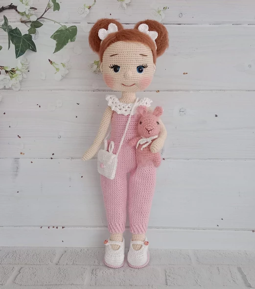 Asena Bebek Amigurumi Organik Oyuncak ürün görseli 1