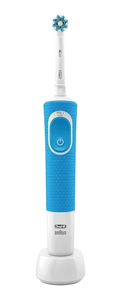 Oral-B D100 Vitality Cross Action Mavi Şarjlı Diş Fırçası ürün görseli 1