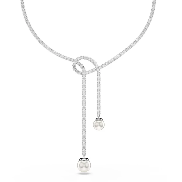 5692416 Swarovski Kolye Matrıx:Necklace Pearl Whıte/Rhs ürün görseli 1