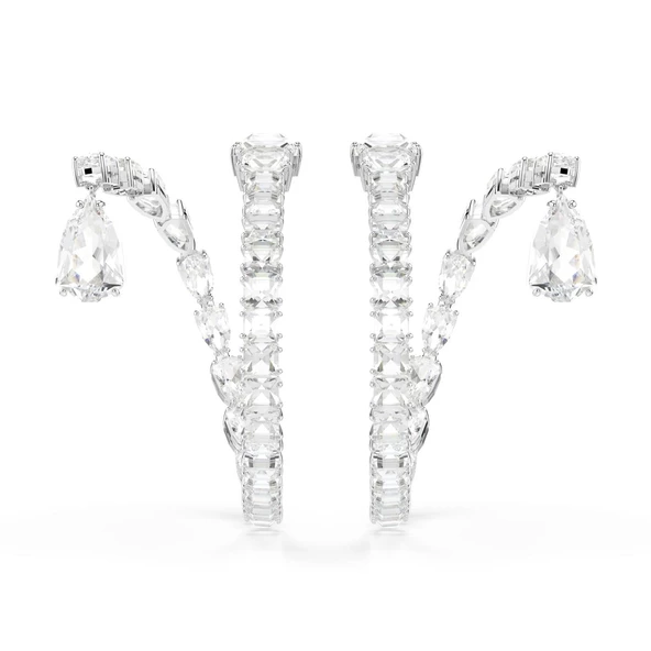 5692524 Swarovski Küpe Matrıx:Pe Hoop Cry/Rhs ürün görseli 1