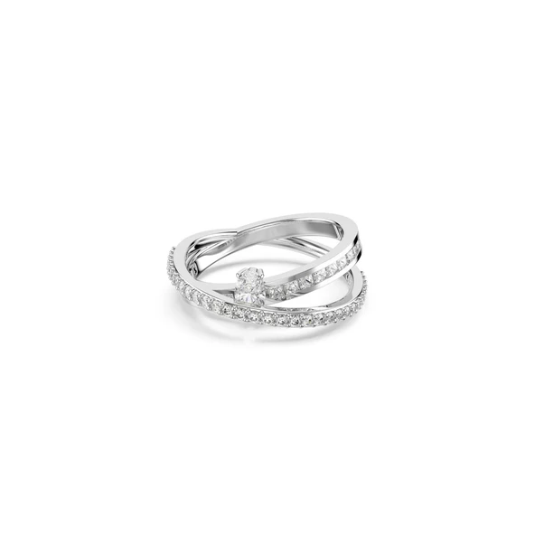 5691230 Swarovski Yüzük Hyperbola:Rıng 2 Row Whıte/Rhs 58 ürün görseli 1
