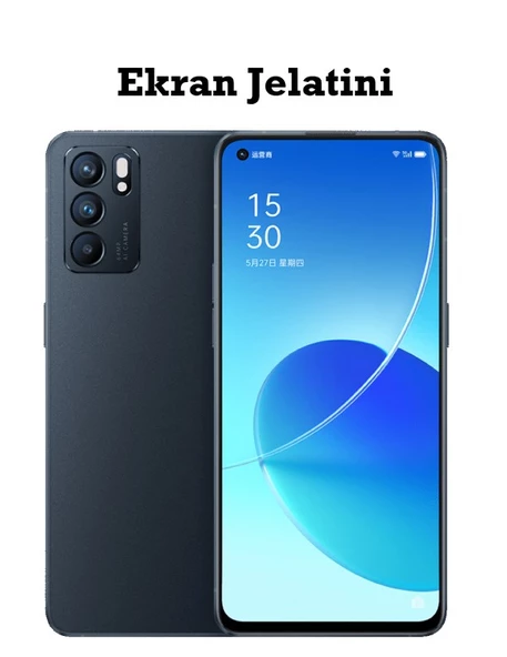 Oppo Reno 6 5G Uyumlu Ön Body Şeffaf Ultra Ekran Koruyucu Nano Jelatin ürün görseli 1