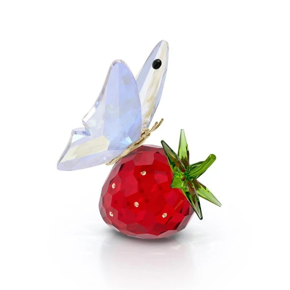 5666846 Swarovski Ev Dekorasyonu Idyllıa:Butterfly And Strawberry ürün görseli 1