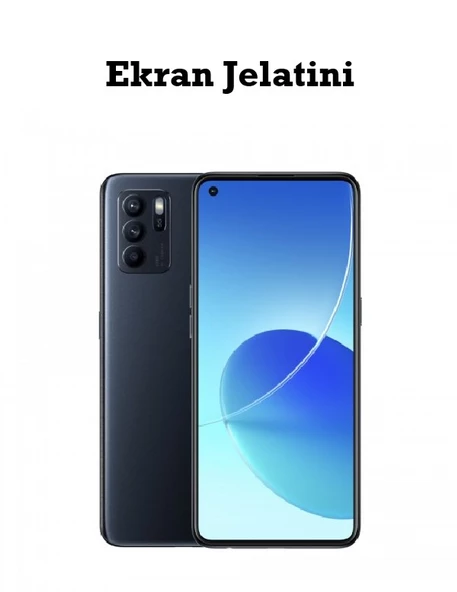 Oppo Reno 6 Z Uyumlu Ön Body Şeffaf Ultra Ekran Koruyucu Nano Jelatin ürün görseli 1