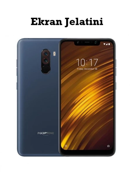 Xiaomi Pocophone F1 Uyumlu Ön Body Şeffaf Ultra Ekran Koruyucu Nano Jelatin ürün görseli 1