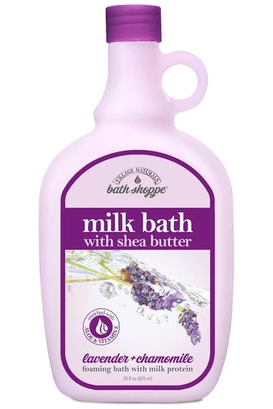 Village Naturals Shea Yağı ile Lavanta Sütü Banyosu 825ML ürün görseli 1