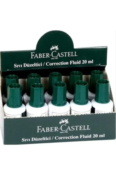 Faber-castell Sıvı Daksil 20 Ml Sıvı Düzeltici 5088 169300 (10 Lu Kutu) ürün görseli 1