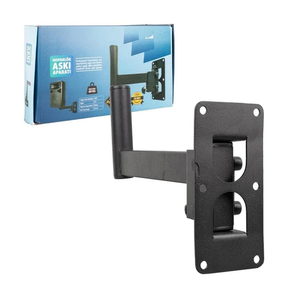 Powermaster SP-004 Duvar Kolon Sehpası Kısa Hoparlör İçin Duvar Askı Aparatı ürün görseli 1