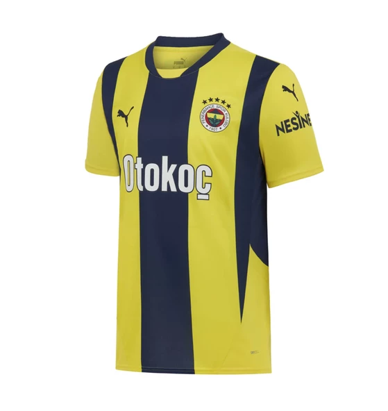 Puma Fenerbahçe 2024/25 Orijinal  İç Saha Erkek Sarı Futbol Forması 77536001 ürün görseli 1