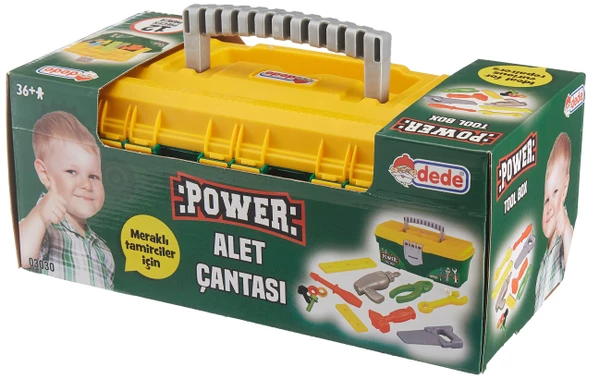 Dede 12 Parça Power Alet Çantası Eğitici Oyuncak ürün görseli 1