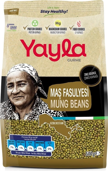 Yayla Gurme Maş Fasulyesi 500 gr ürün görseli 1