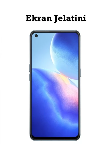 Oppo Reno 5 K Uyumlu Ön Body Şeffaf Ultra Ekran Koruyucu Nano Jelatin ürün görseli 1