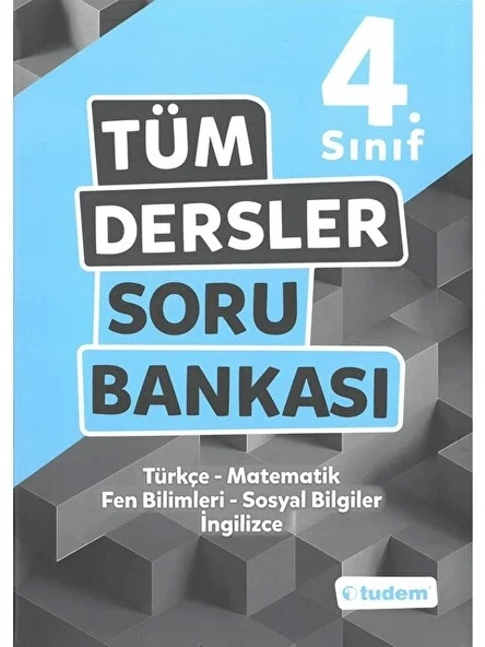 Tudem Yayınları 4. Sınıf Tüm Dersler Soru Bankası ürün görseli 1
