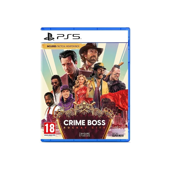Crime Boss Rockay City Ps5 Oyun ürün görseli 1