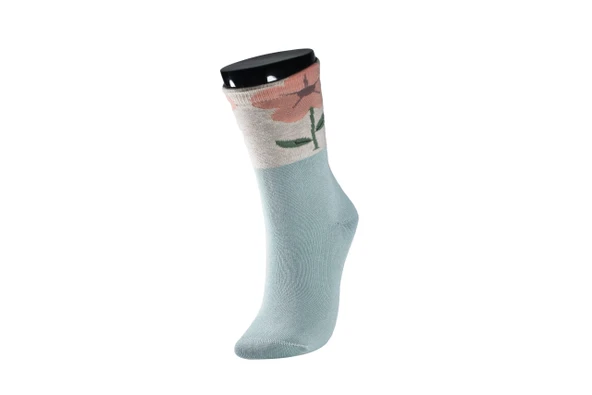 Roff 26474 Kadın Maubos Bambu Soket Çorap - Resim 2