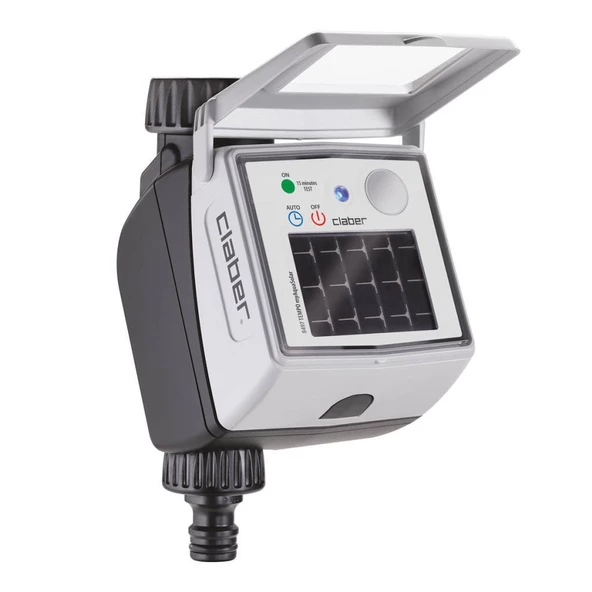 Claber 8497 Tempo MyAquaSolar Tek Çıkışlı Zamanlayıcı ürün görseli 1