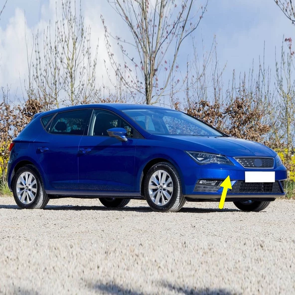 Seat Leon Xcellence 2017-2020 Ön Tampon Çeki Demiri Kapağı 5F0807241B ürün görseli 1