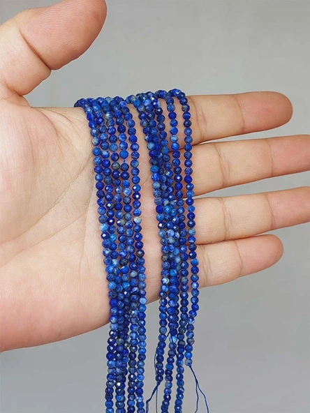 Lapis Taşı Faset Kesim Dizi 3mm (52870) ürün görseli 1