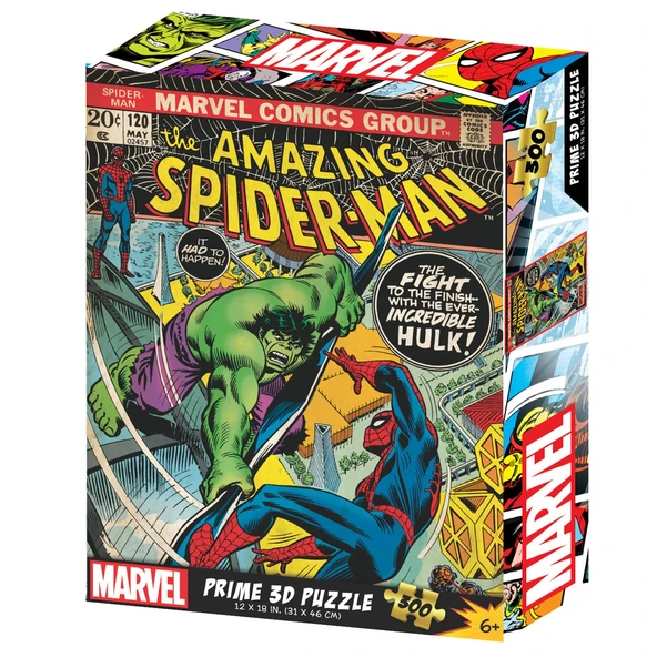 Prime 3D - Marvel Comics Spider-Man 300 Parça Puzzle 33181 ürün görseli 1