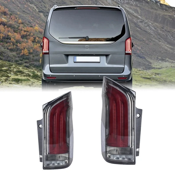 AUTOGP Mercedes vito stop lambası ledli maybach smoke w447 2016 / 2024 ürün görseli 1