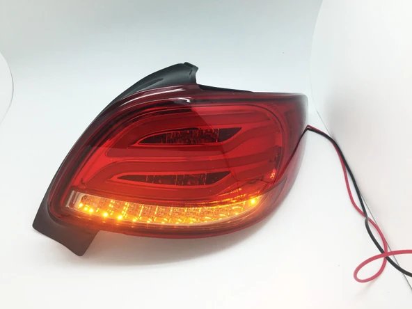 AUTOGP Peugeot 206 stop lambası ledli kırmızı ürün görseli 1