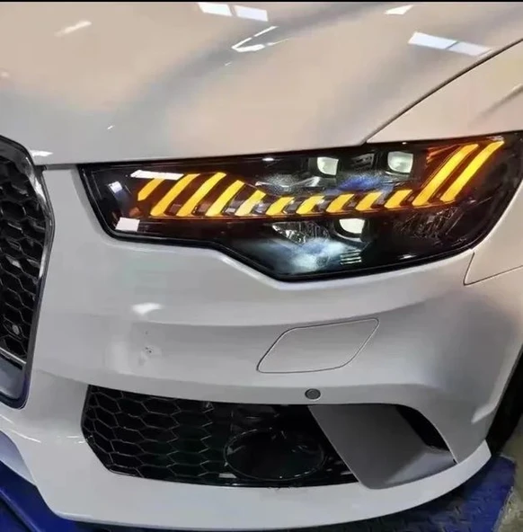 AUTOGP Audi a6 c7 ön far lambası rs6 model full led 2011 / 2016 - Resim 4