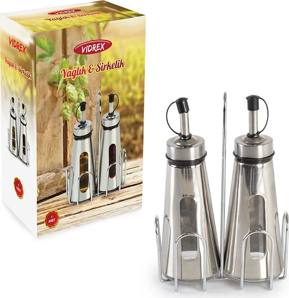Vidrex Standlı Yağlık Sirkelik Seti 165 ml – NK3321 ürün görseli 1