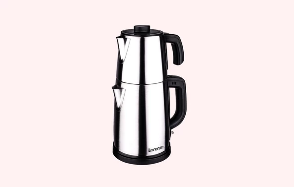Lorenzo Teazen Çelik Çay Makinesi - İnox - LRZ-1020 ürün görseli 1